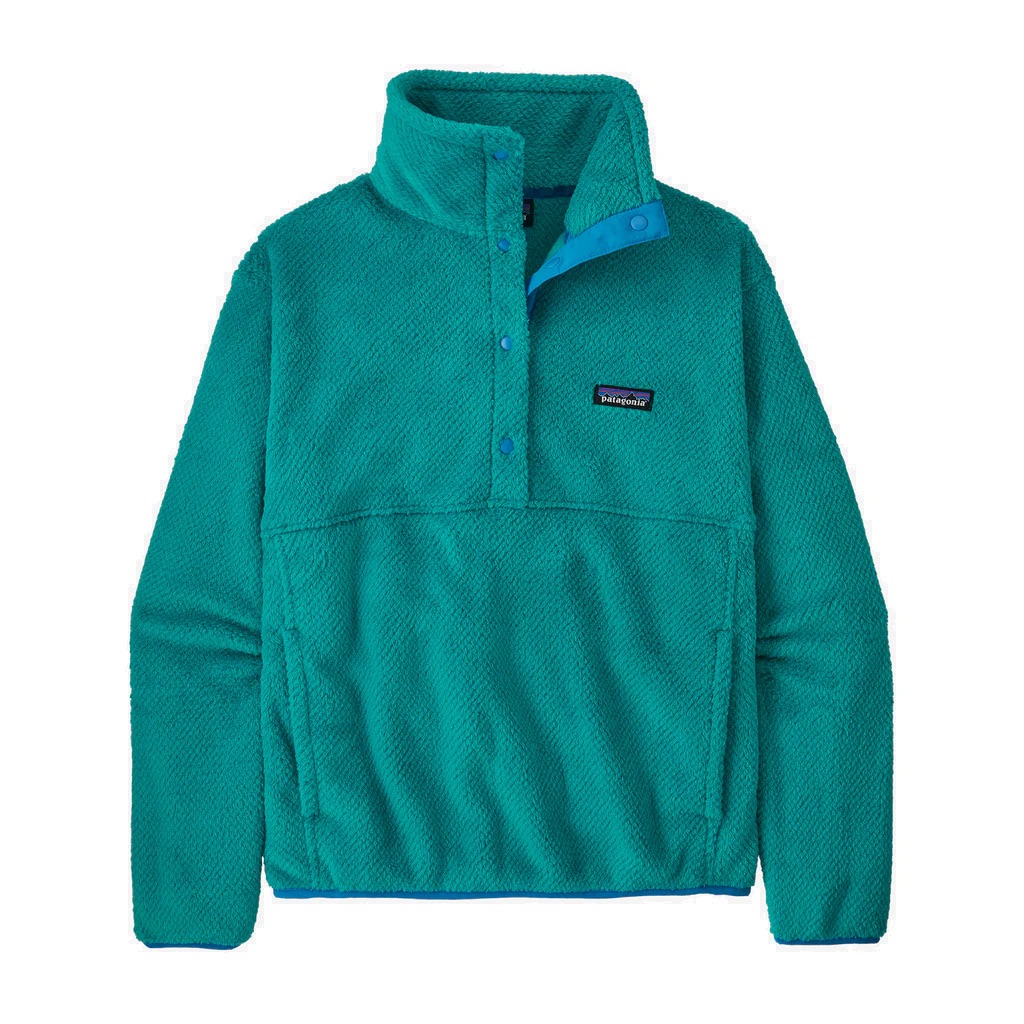Nwt Patagonia Women’s Re-Tool Half Snap Pullover Large Subtidal Blue 2024 Hiking